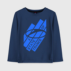 Детский лонгслив A state of trance