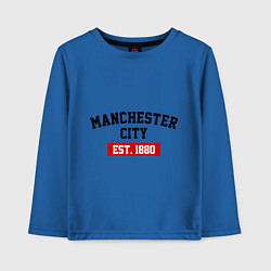 Детский лонгслив FC Manchester City Est. 1880