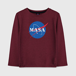 Детский лонгслив NASA: Masa