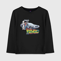 Детский лонгслив Back to the future