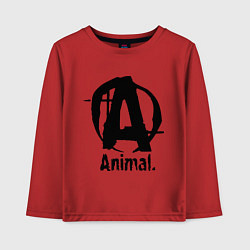 Детский лонгслив Animal Logo