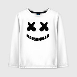 Лонгслив хлопковый детский MARSHMELLO, цвет: белый