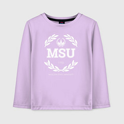 Детский лонгслив MSU