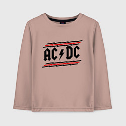 Детский лонгслив AC/DC Voltage