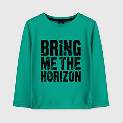 Детский лонгслив Bring me the horizon