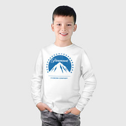 Лонгслив хлопковый детский Paramount Pictures, цвет: белый — фото 2