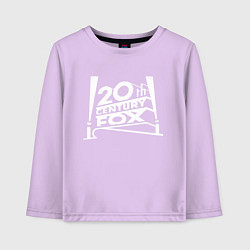 Лонгслив хлопковый детский 20th Century Fox, цвет: лаванда