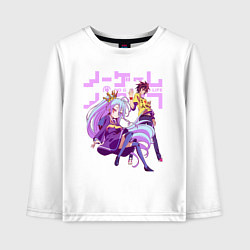 Детский лонгслив No Game No Life