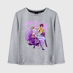 Детский лонгслив No Game No Life