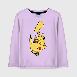 Детский лонгслив Радостный Пикачуха