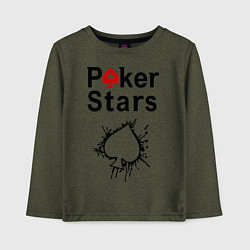 Детский лонгслив Poker Stars