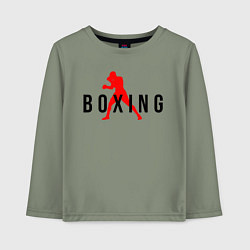Детский лонгслив Boxing indastry