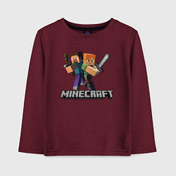 Детский лонгслив MINECRAFT