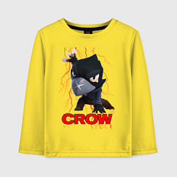 Детский лонгслив Brawl Stars CROW