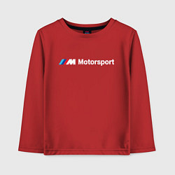 Детский лонгслив БМВ Мотоспорт
