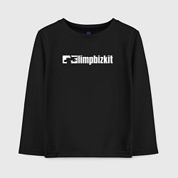 Лонгслив хлопковый детский LIMP BIZKIT, цвет: черный