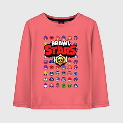 Детский лонгслив BRAWL STARS