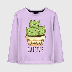 Детский лонгслив Catctus