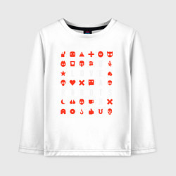 Детский лонгслив LOVE DEATH ROBOTS LDR