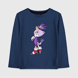 Детский лонгслив SONIC Кошка Блейз