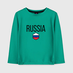 Детский лонгслив Россия