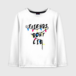 Детский лонгслив Friends dont lie