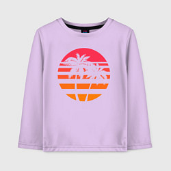 Детский лонгслив Пальма