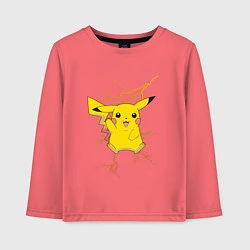 Детский лонгслив Pikachu