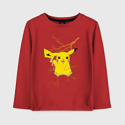 Детский лонгслив Pikachu