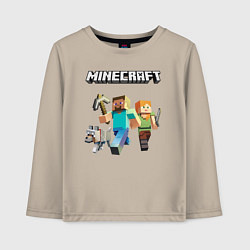 Детский лонгслив MINECRAFT