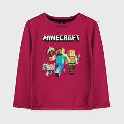 Детский лонгслив MINECRAFT