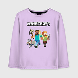 Детский лонгслив MINECRAFT
