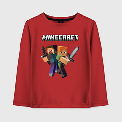 Детский лонгслив MINECRAFT