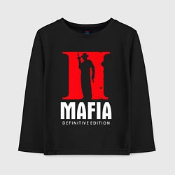 Лонгслив хлопковый детский MAFIA 2 DEFINITIE EDITION, цвет: черный