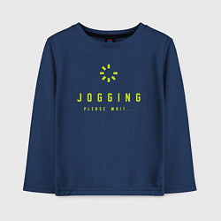 Детский лонгслив Jogging