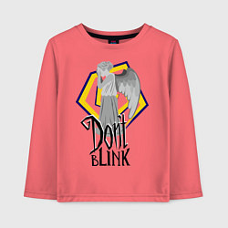 Детский лонгслив Don't blink