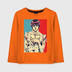 Лонгслив хлопковый детский Бруно Буччеллати, цвет: оранжевый