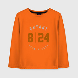 Лонгслив хлопковый детский Kobe Bryant, цвет: оранжевый