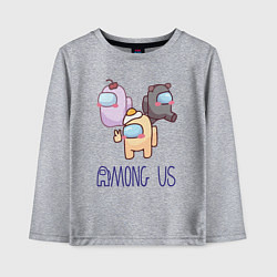 Детский лонгслив Among Us