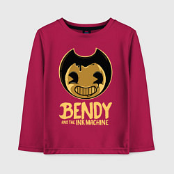 Лонгслив хлопковый детский Bendy And The Ink Machine, цвет: маджента