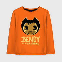 Лонгслив хлопковый детский Bendy And The Ink Machine, цвет: оранжевый