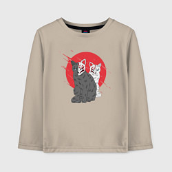 Детский лонгслив Japan Cats Z