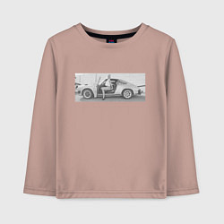 Детский лонгслив Porshe