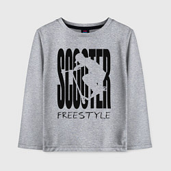 Детский лонгслив Самокатер на стиле