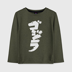 Детский лонгслив Годзилла