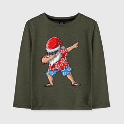 Детский лонгслив Santa Dab