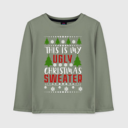 Детский лонгслив My ugly christmas sweater
