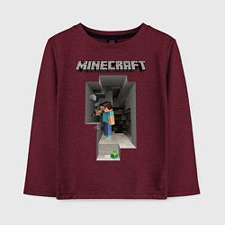 Детский лонгслив Minecraft