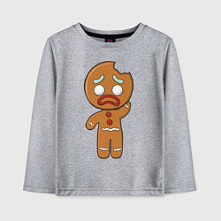 Детский лонгслив Рождественский Пряник