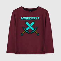Детский лонгслив Minecraft